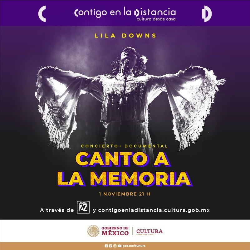 “Canto a la Memoria”, concierto para acompañar el Día de Muertos.