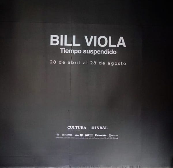 Bill Viola. Tiempo suspendido.