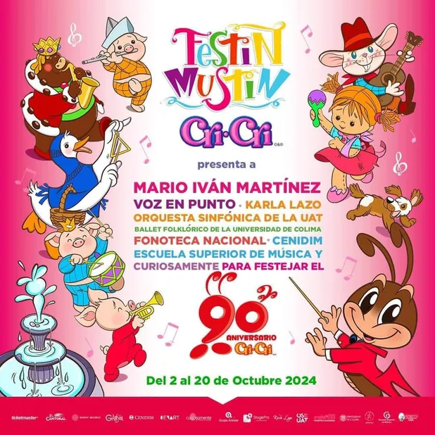 Gran Homenaje a Francisco Gabilondo CRI CRI con Festin Mustin 2025 en Octubre